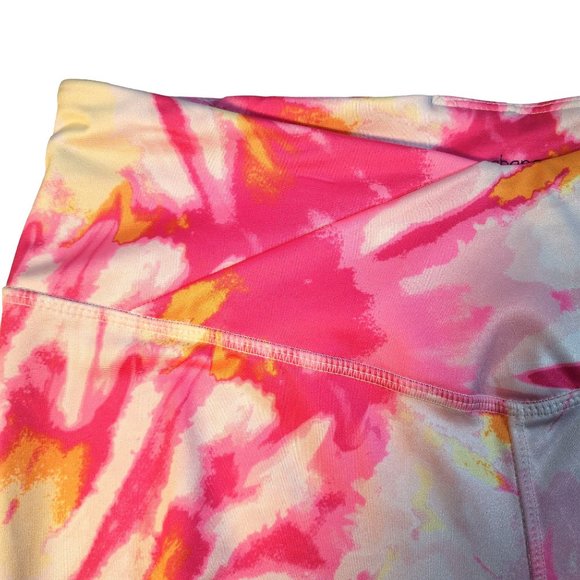 Cabana By Crown & Ivy Leggings With Swirl Colors Of Pink, Yellow, Orange & White - Picture 7 of 13